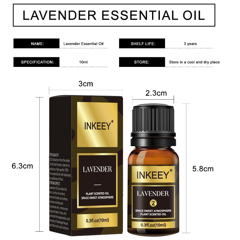 Humidifier Aromatherapy Pure Essential Oil 10 ml - Lavender