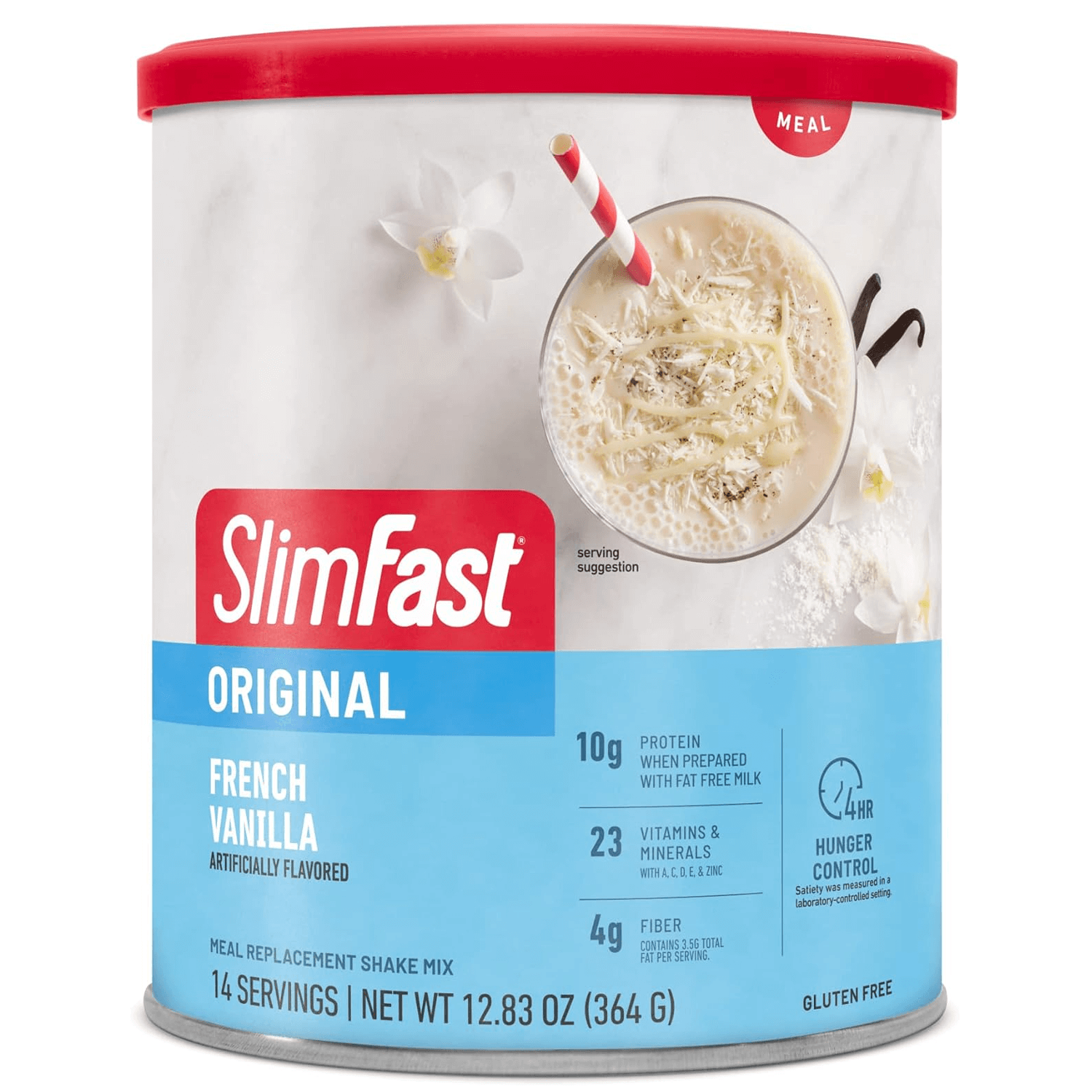 SlimFast Meal Replacement Weight Loss Powder 364 grams Vanilla - Vanilla